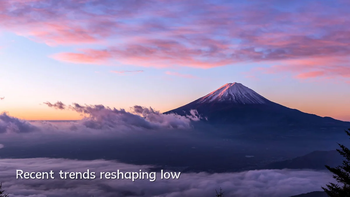 Recent trends reshaping low